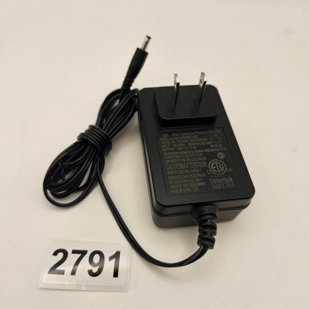 XINGYUAN CLASS 2 POWER UNIT INTERTEK 12.0V 1.5A MODEL: XY24SH-120150VQ-UT